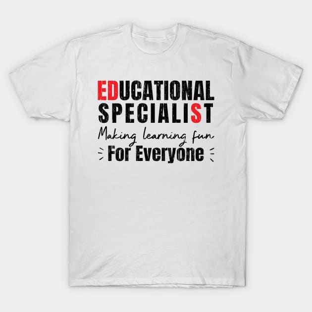 Funny Educational Specialist Graduation T-Shirt by GloriaArts⭐⭐⭐⭐⭐